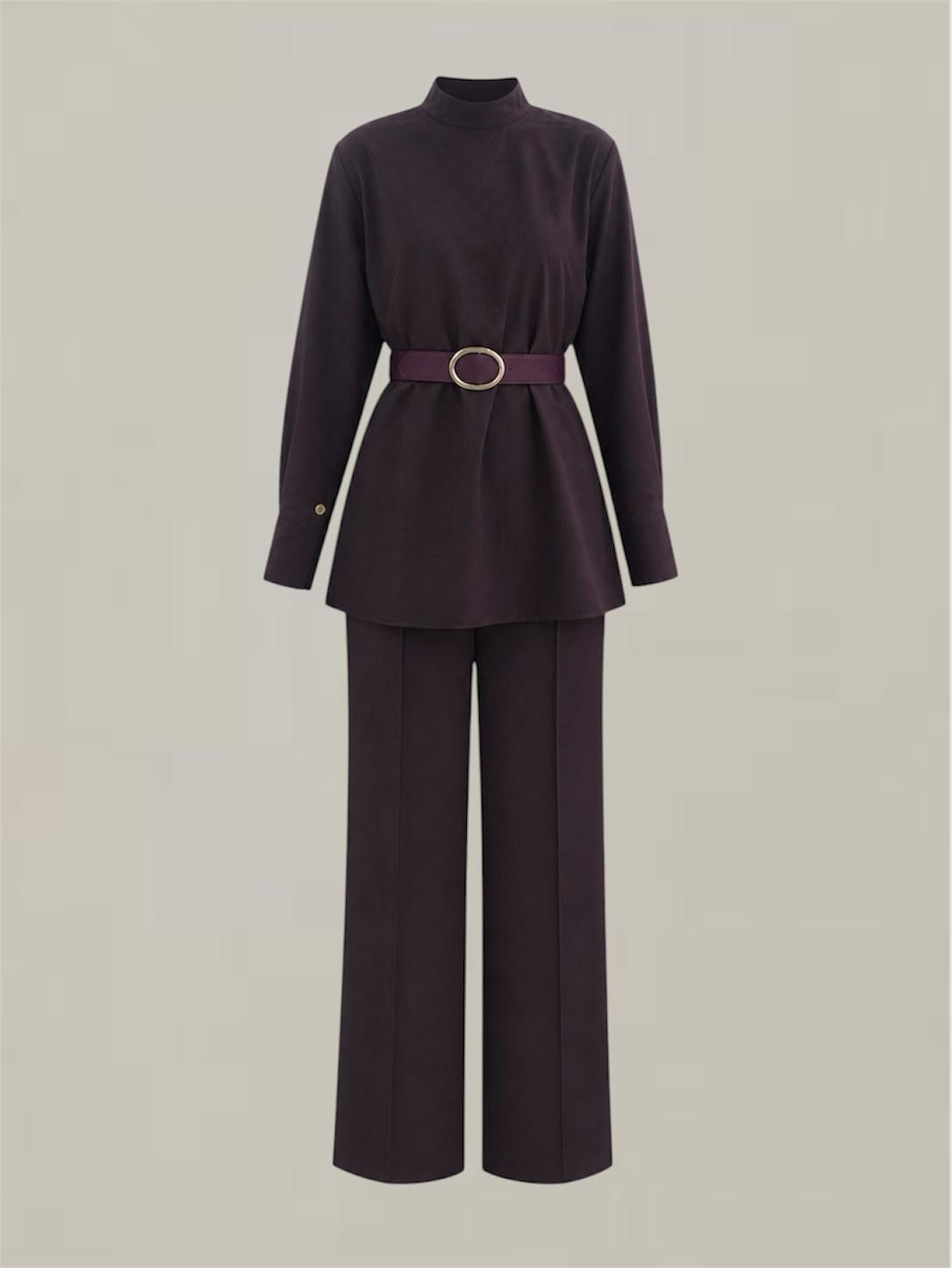 Two piece set / Burgundy