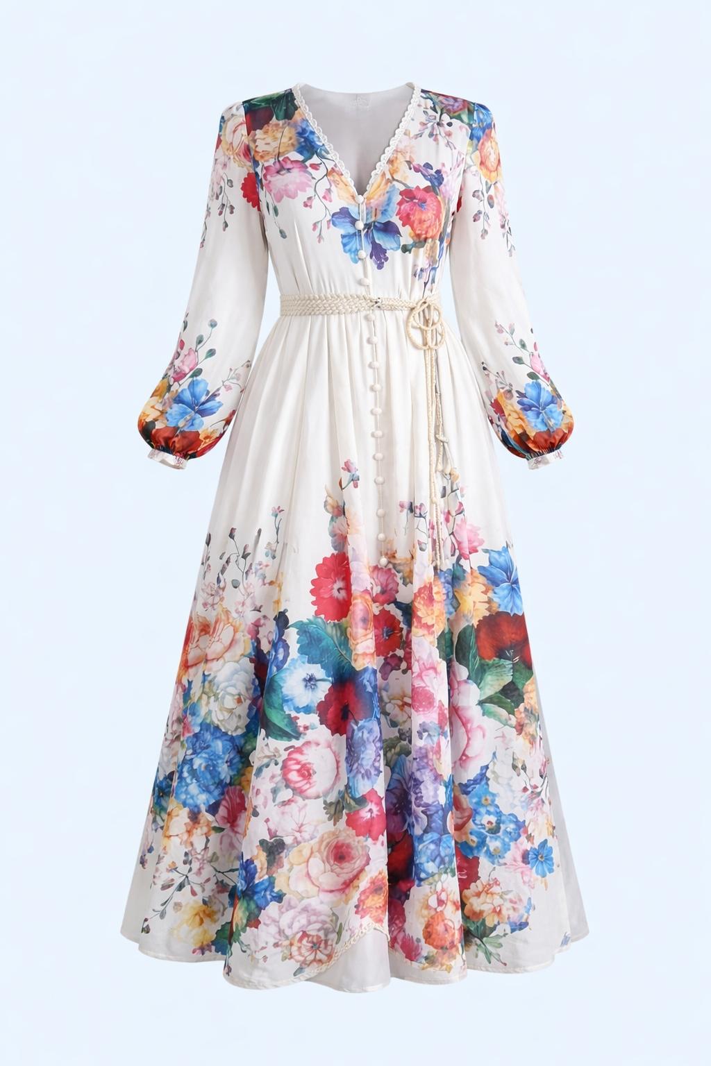 Maxi Floral Dress