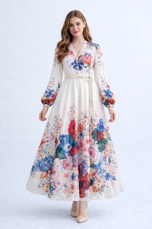 Maxi Floral Dress