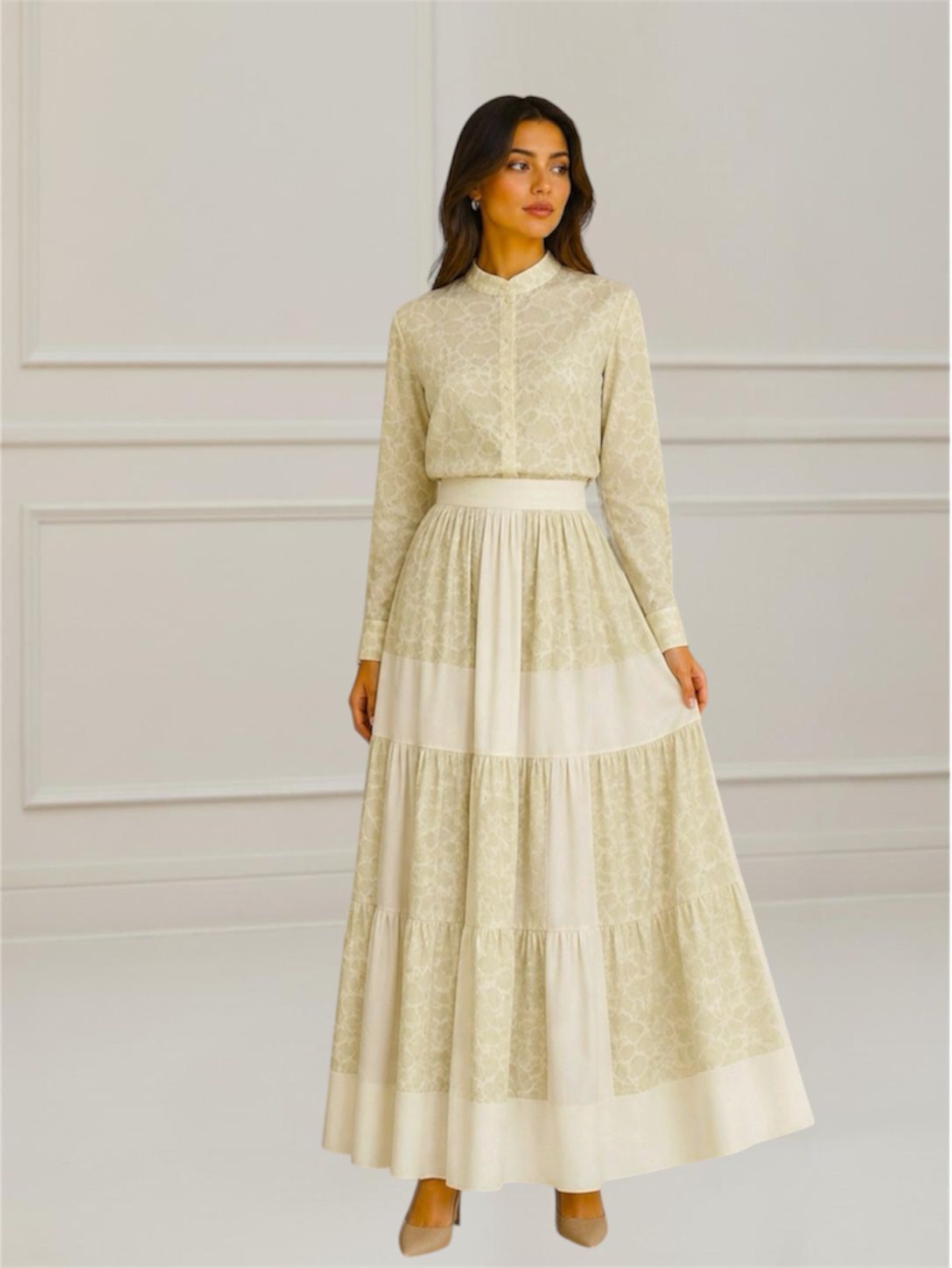 Set-Two Piece / Pastel Green