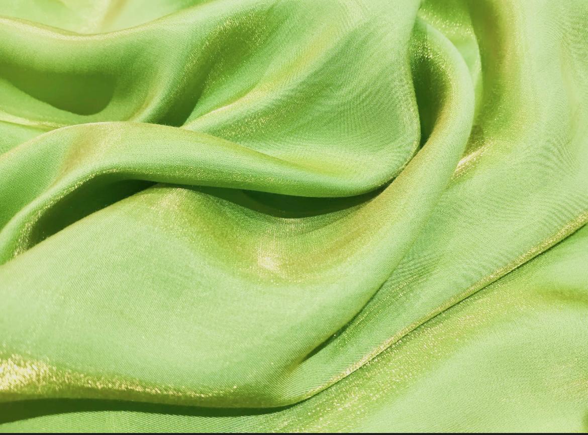 Lime Green Viscose Shirt