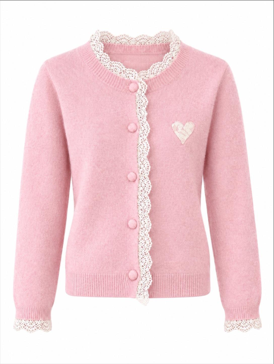 Cardigan/ Pink