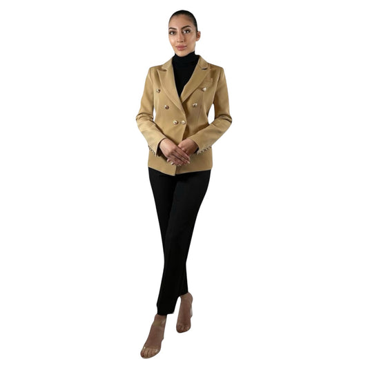 Formal Beige Blazer