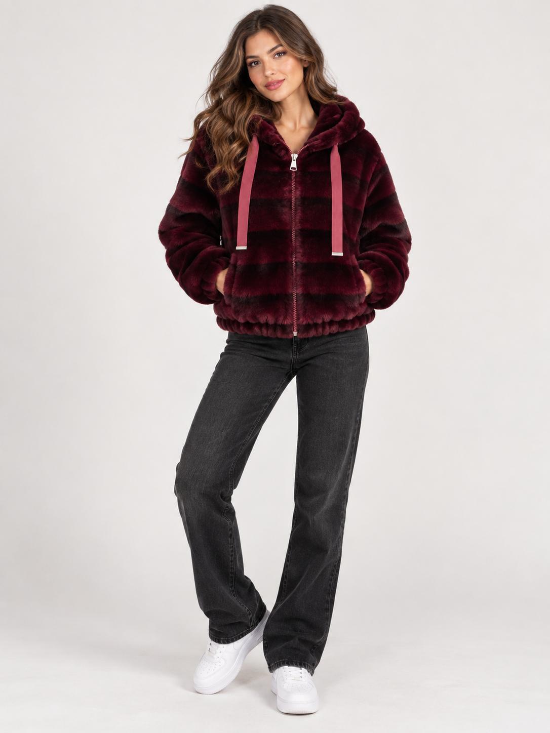 Hoodie/ Burgundy