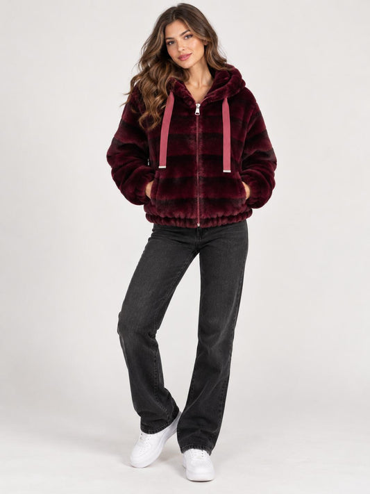 Hoodie/ Burgundy