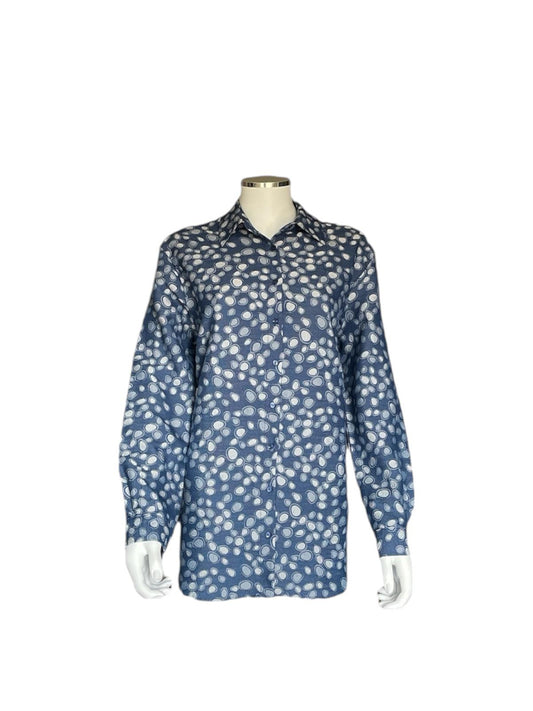 Blue Spotted Shirt