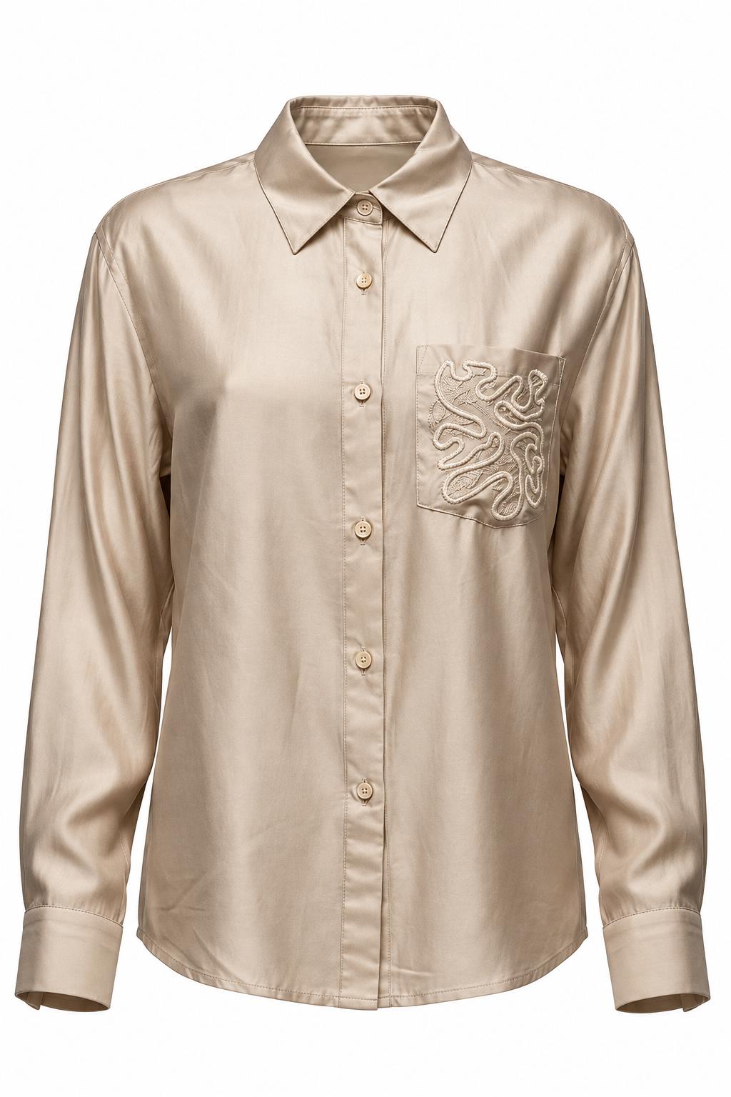 Shirt/ Golden Beige