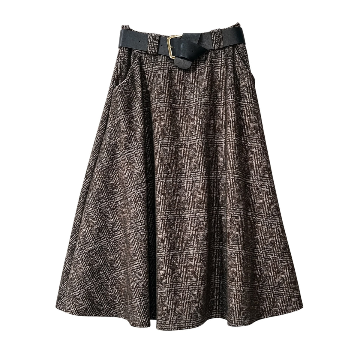Skirt / Dark Brown